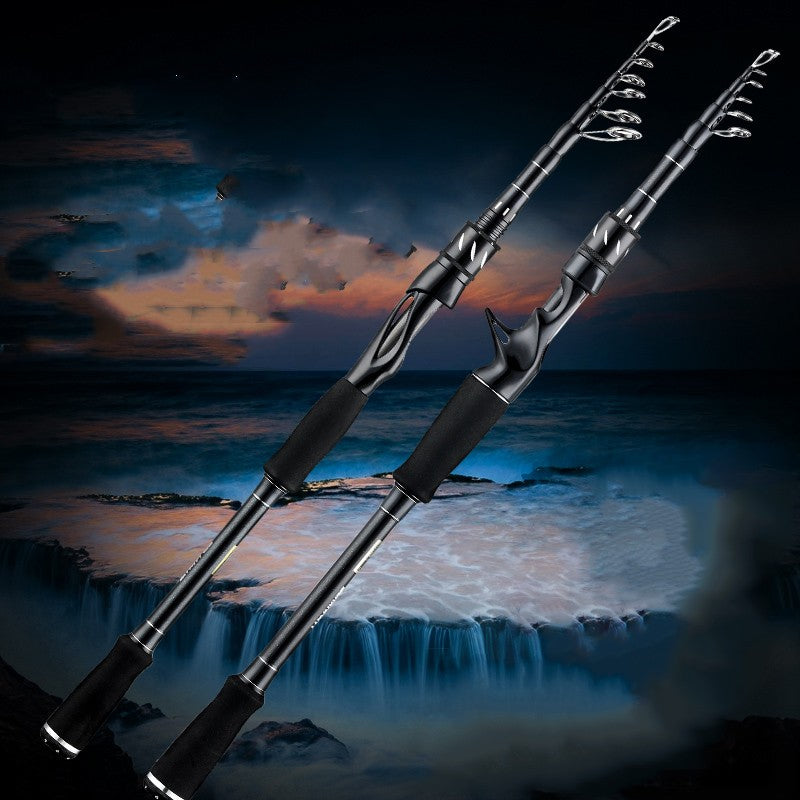 Discover the Ultimate Fishing Companion: The Telescopic Road Sub Pole Carbon Fishing Rod