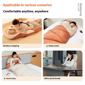 Experience Comfort and Warmth with Our Thickened Warm Cold Protection Sleeping Bag