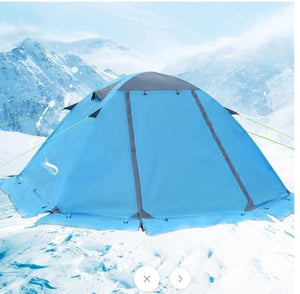 Experience the Great Outdoors with the Desert Fox Aluminum Double Camping Tent