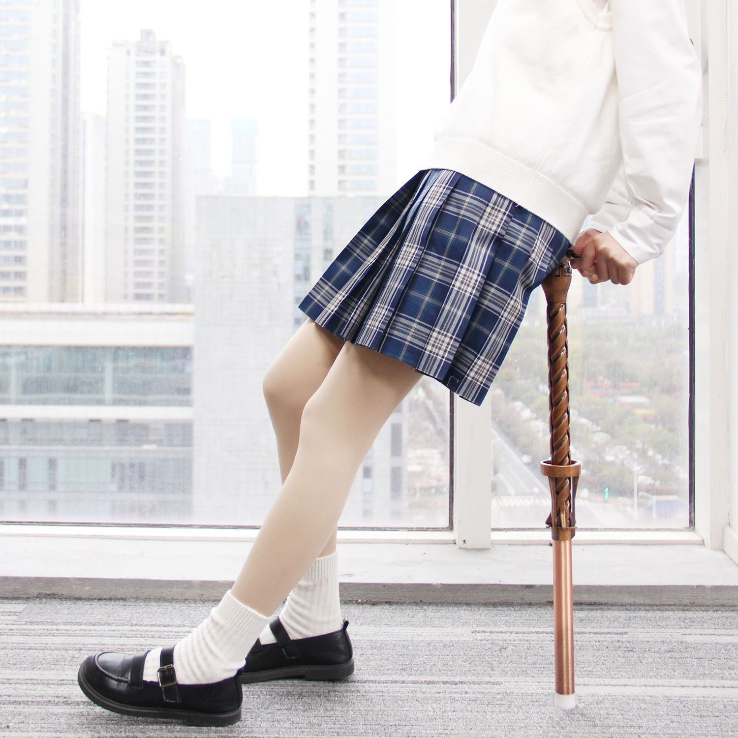 Discover the Multifunctional Folding Trekking Pole Stool