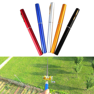 Discover the Joy of Fishing Anywhere with the 1M Portable Mini Pen Fishing Rod