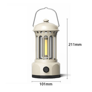 Illuminate Your Adventures with the COB Portable Retro Camping Lantern
