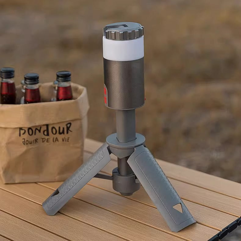 Illuminate Your Adventures with the Portable Aluminum Alloy Camping Lantern