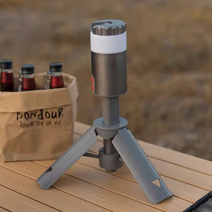 Illuminate Your Adventures with the Portable Aluminum Alloy Camping Lantern
