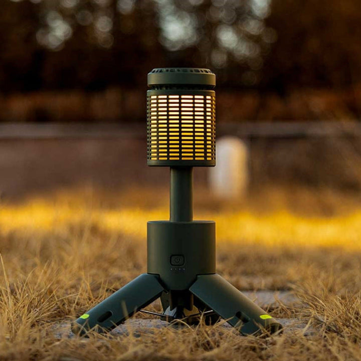 Illuminate Your Adventures with the Telescopic Camping Tripod Lantern