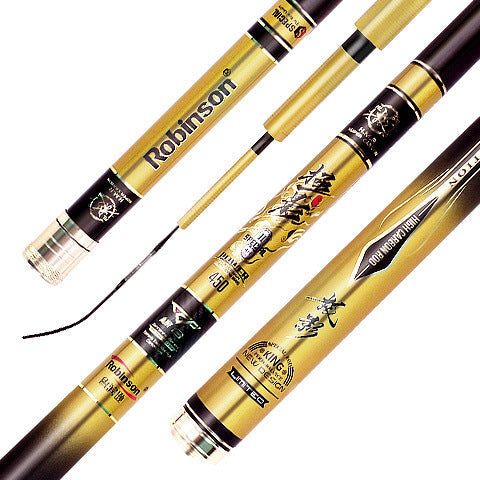 Unlock Ultimate Fishing Adventures with the Carbon Super Hard Platform Fishing Rod